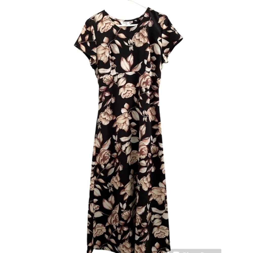 Vintage 90’s Jody California floral maxi dress